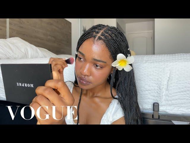 pretending I'm in a vogue beauty secret video: Light summer makeup, Fav Korean makeup products