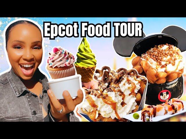 Top 5 BEST Restaurants in EPCOT 2025!   (Disney Food Tour)