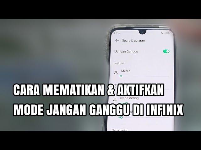 CARA MEMATIKAN & AKTIFKAN MODE JANGAN GANGGU DI INFINIX