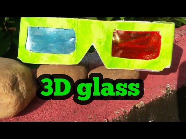 how to make 3d glasses at home in 5 minute.                   #1Trending