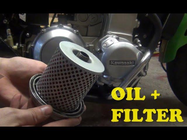 Kawasaki Z 1300 Oil and filter change