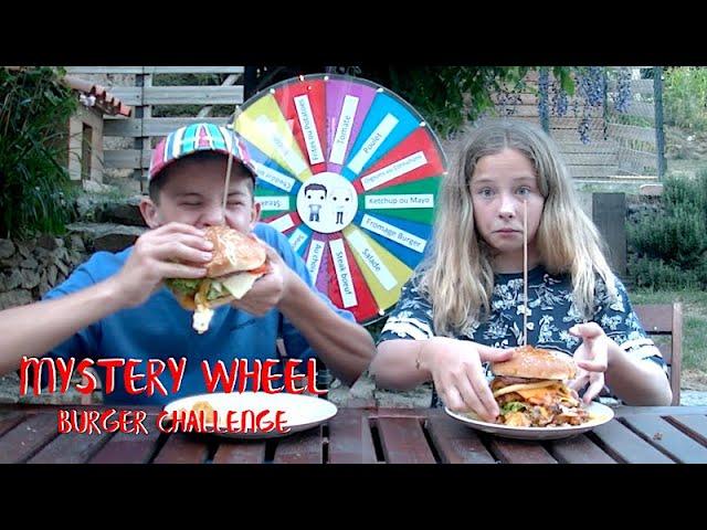 Mystery Wheel Burger Challenge 2