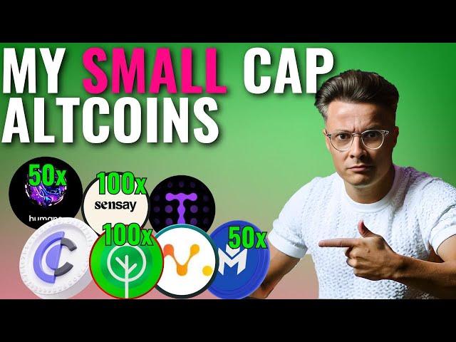 My Crypto Portfolio Small & Mid Cap Altcoin Gems For 100x Potential Gains