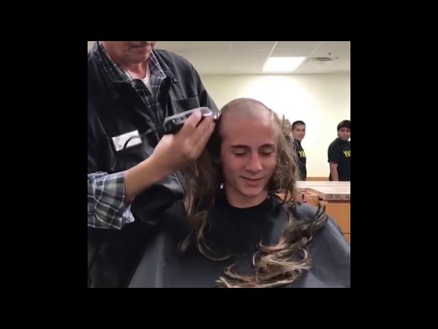 National Guard Basic Training: Haircut