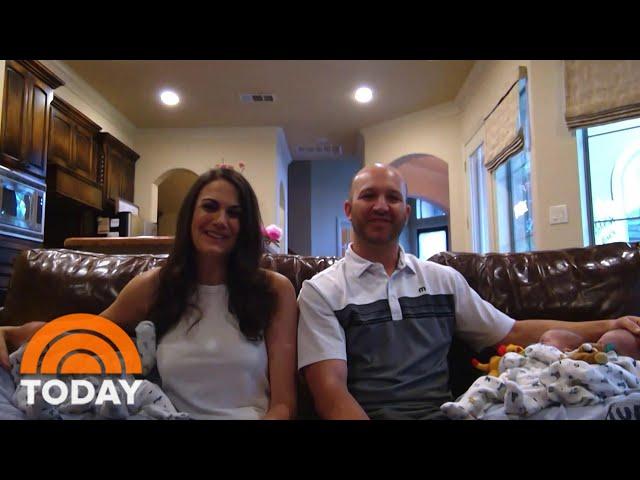 Parents Of Identical Quadruplets Join TODAY With Their Babies | TODAY