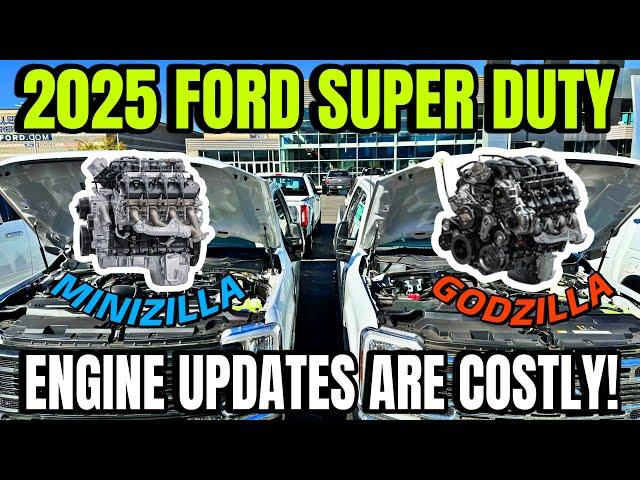 These 2025 Ford Super Duty Powertrain Updates Are Not A Good Look For Ford...