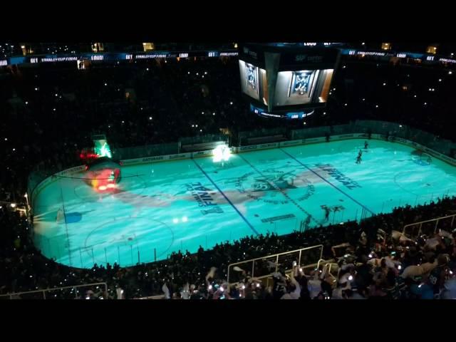 San Jose Sharks Stanley Cup Final Game 3 Pre-Game Show and Entrance