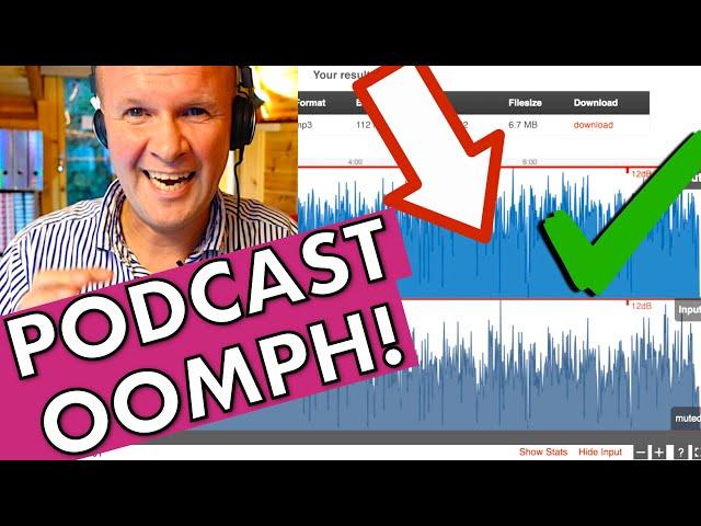 HOW TO CLEAN UP PODCAST AUDIO optimize and remove background noise: Auphonic.com for FREE