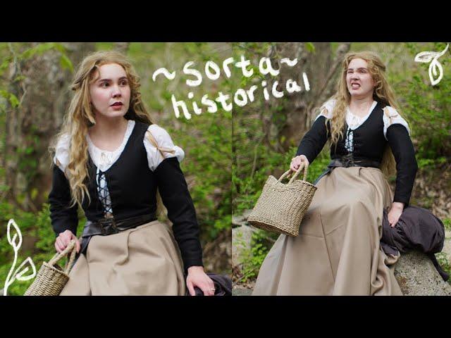 Making a *sorta* Historical Briar Rose Costume