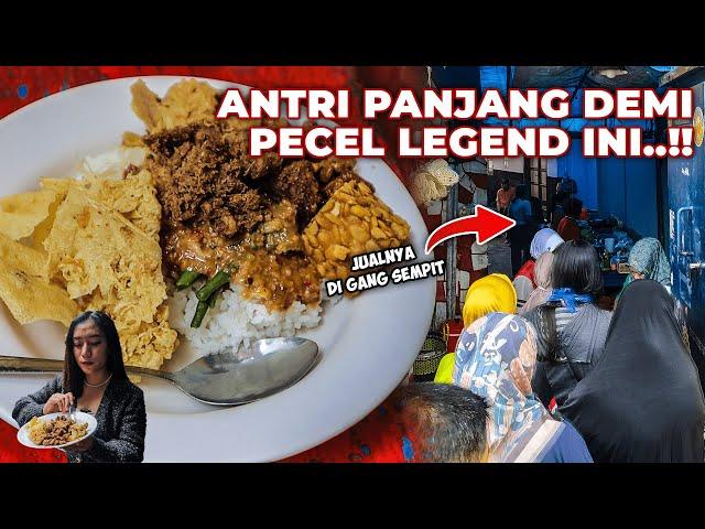 JUAL PECEL DI GANG SEMPIT, TAPI PEMBELI SELALU MEMBLUDAK..!! - PECEL WALISONGO JEMBER