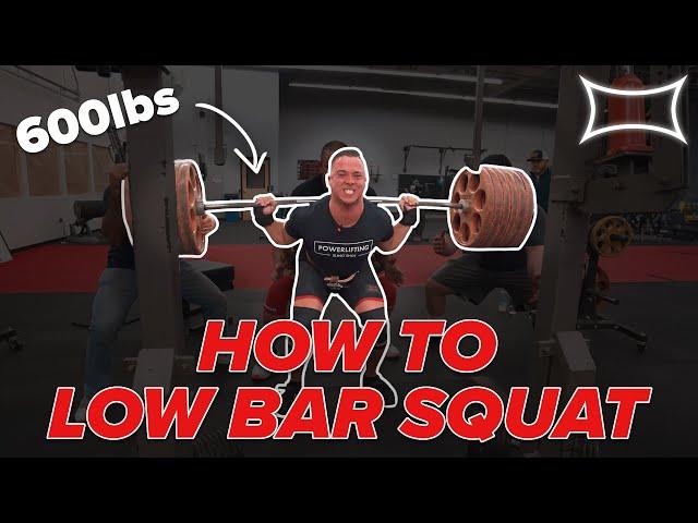 How to Low Bar Squat | Ft. Nick Wright