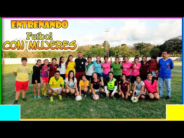 ENTRENANDO FUTBOL CON MUJERES | Miguelangel Zabala