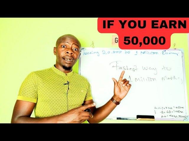 Be a Millionaire in 4 Years With 50,000 Salary Only!