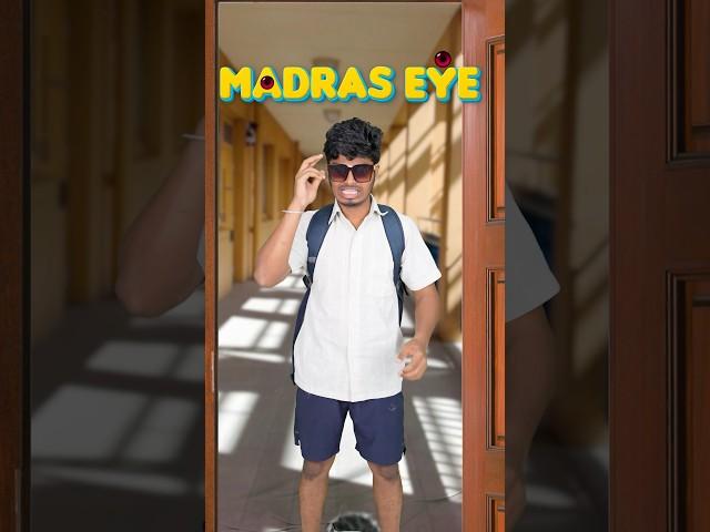 Jolly than  But Careful ha irunga Guys #MadrasEye ️ #youtubeshorts #harishhatricks