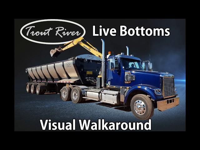 Trout River Live Bottom Trailer  Visual Walkaround