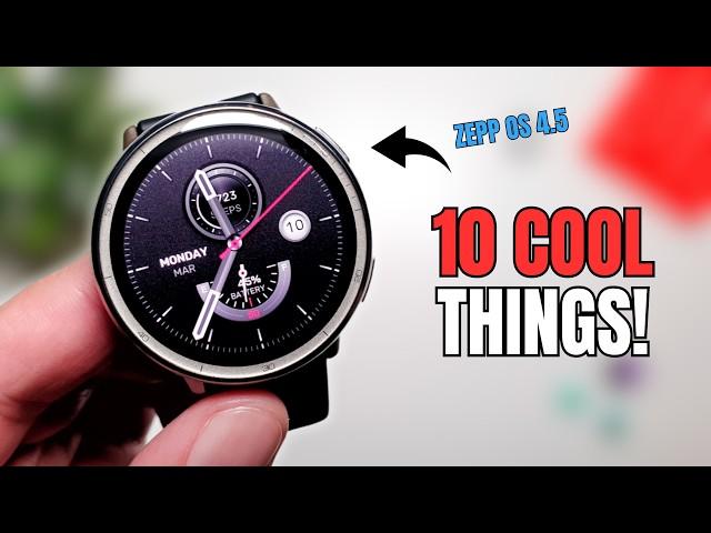 10 Cool Things to do on Amazfit Active 2!