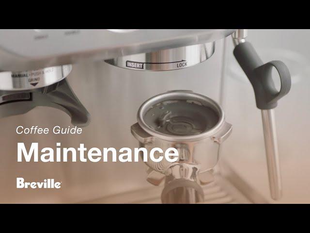 The Barista Express® | How to perform a cleaning cycle on your espresso machine | Breville USA