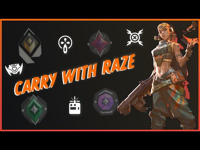 How to Carry with Raze in VALORANT (immortal guide)