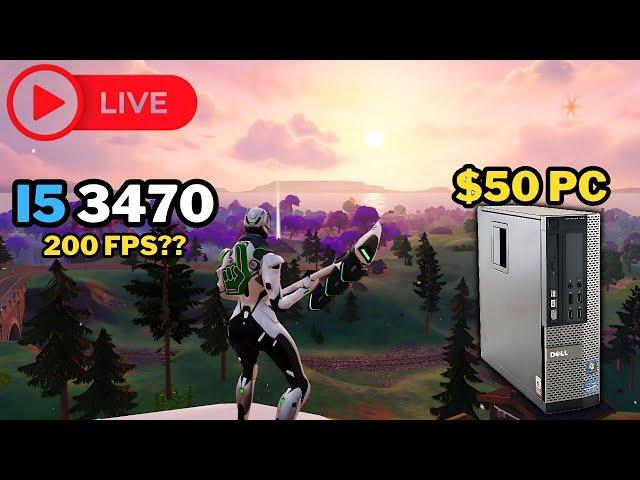 Playing Fortnite On A $50 Dell OptiPlex PC | i5 3470 + R5 430 2GB | Performance Mode Fixed?