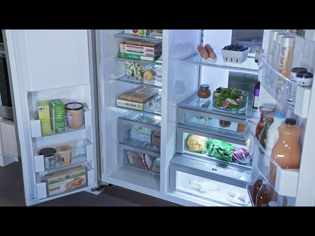 Monogram Side-by-Side Refrigerator with WiFi Connect