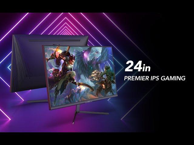 Pixio PX248 Prime - 24 inch 1080p 144Hz 1ms (MPRT) Premier IPS Esports Gaming Monitor
