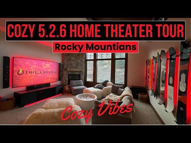 COZY 5.2.6 Dolby Atmos Family Home Theater Tour!