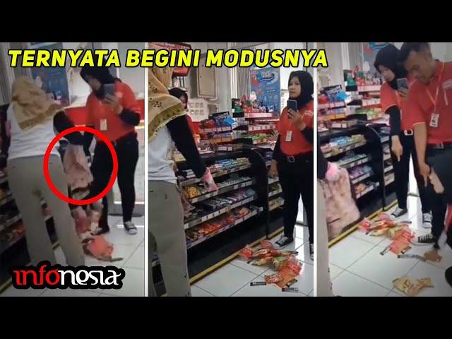 TERCIDUK! Aksi Gagal Pencurian di Minimarket