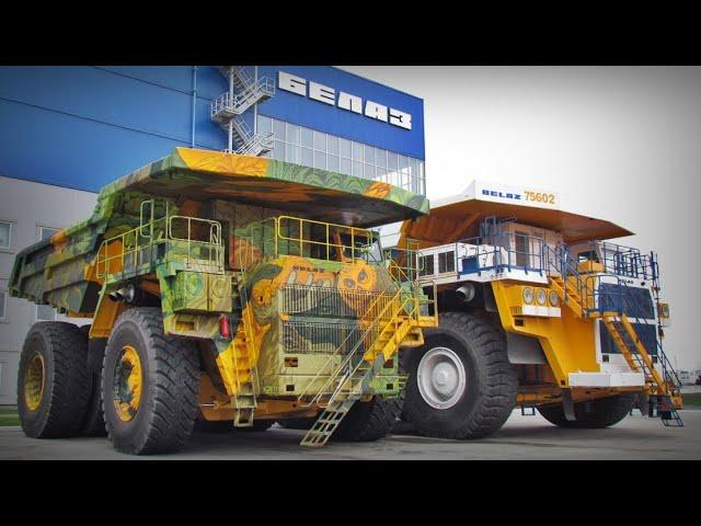 BELAZ. How are giant dump trucks produced?