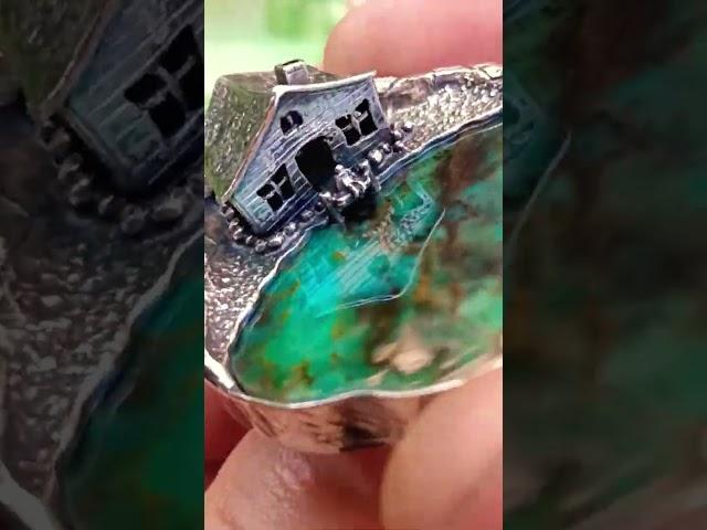 Колечко полетело️в  Россию в Владимирскую область! Исцеление, медитация‍️. #ювелир #серебро