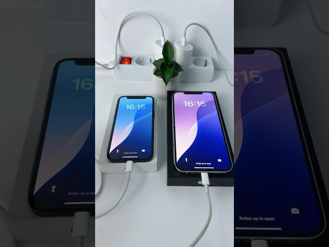 iPhone 12 Mini Vs 12 Pro Max Power On Speed Test Comparision