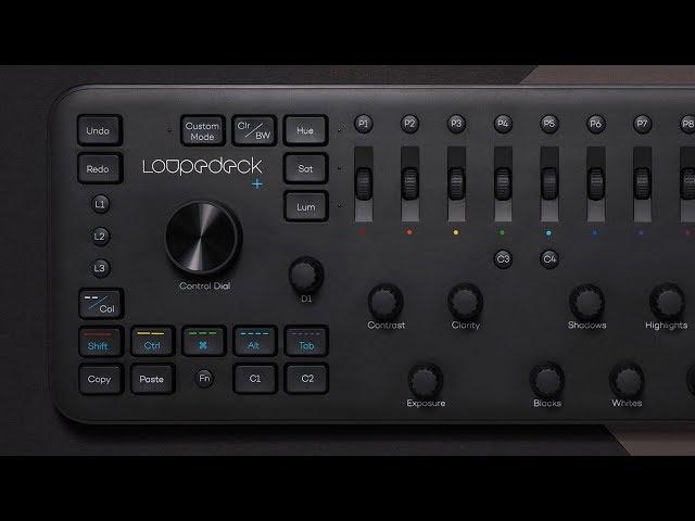 Loupedeck+ The Photo Editing Console for Adobe Lightroom Classic, Skylum Aurora HDR and Capture One