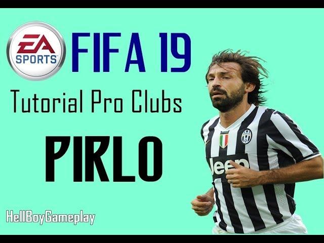 Fifa 19 | Tutorial face Andrea Pirlo ( LEGEND ) | Pro clubs