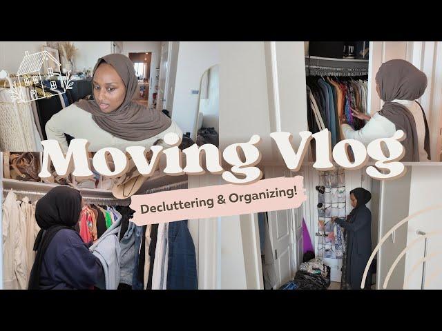 WE'RE MOVING!! | Getting rid of all my clothes & makeup  | Aysha Harun