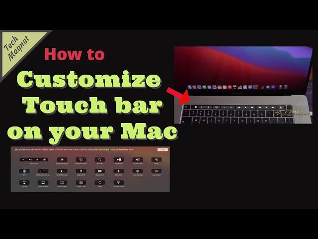 How to customize the buttons on your MacBook Pro's Touch Bar!