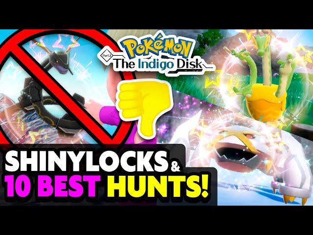 They SHINY LOCKED EVERYTHING... HUGE FAIL! Best Shiny Hunts for Pokemon Indigo Disk DLC!