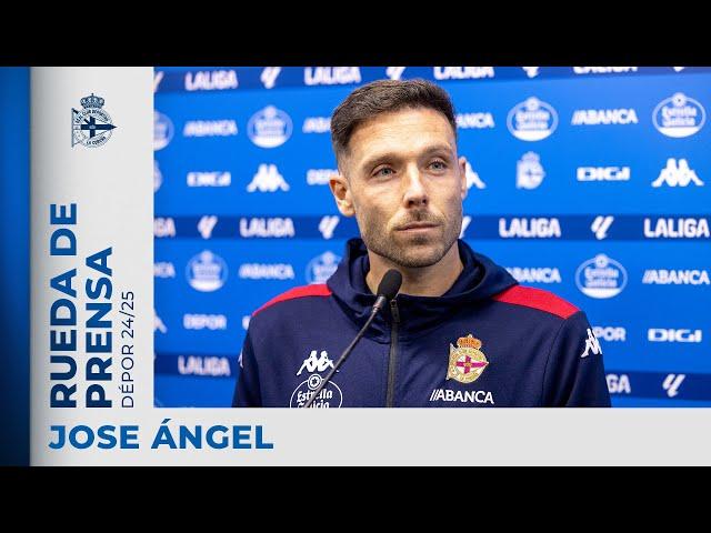 Rueda de prensa de Jose Ángel tras el RC Deportivo 1-1 Córdoba CF