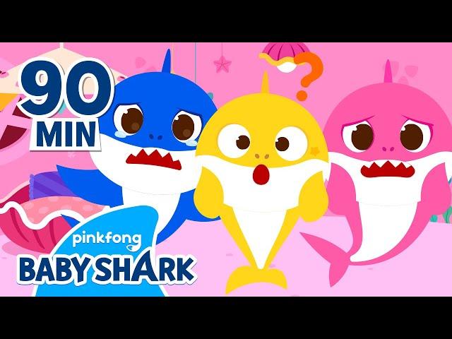 Where is Baby Shark's Color? | +Compilation | Learn Colors with Songs | Baby Shark Official