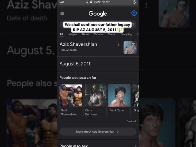 RIP ZYZZ we shall continue your legacy