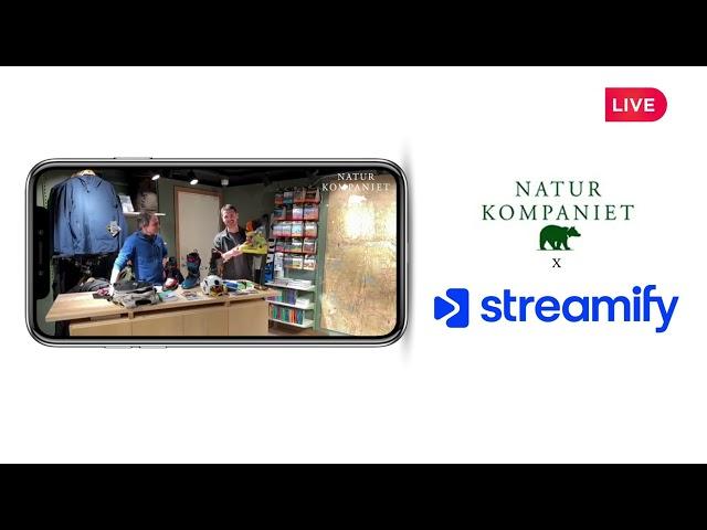 Live Shopping: Naturkompaniet educates its customers & builds community 