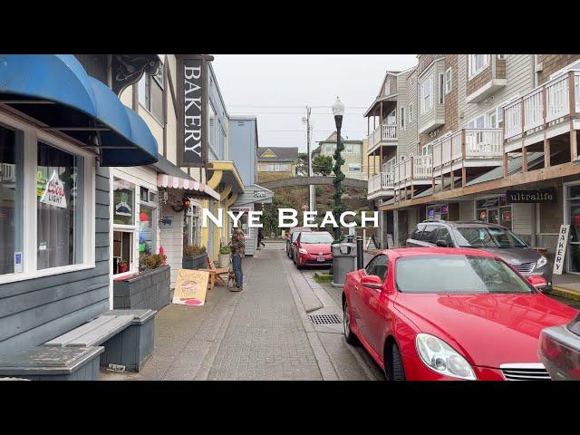 WALKING: Newport, Oregon- Nye Beach