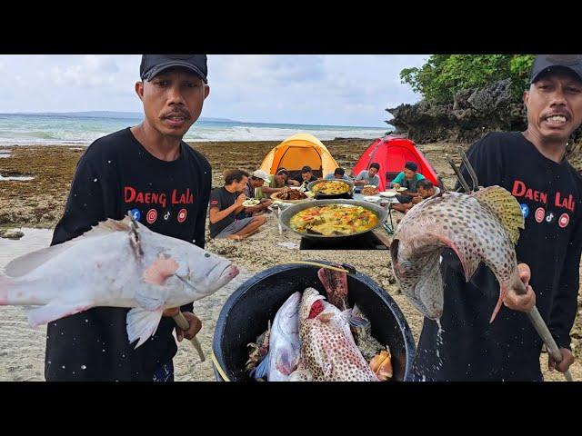 PULAU ANGKER di Balik Badai dahsyat IKAN & KERANG berhamburan di tepian pantai #part5