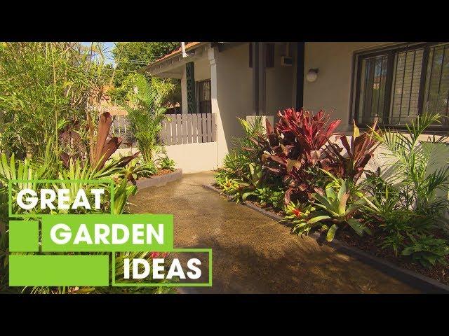 How to Create a Tropical Garden | Gardening | Great Home Ideas