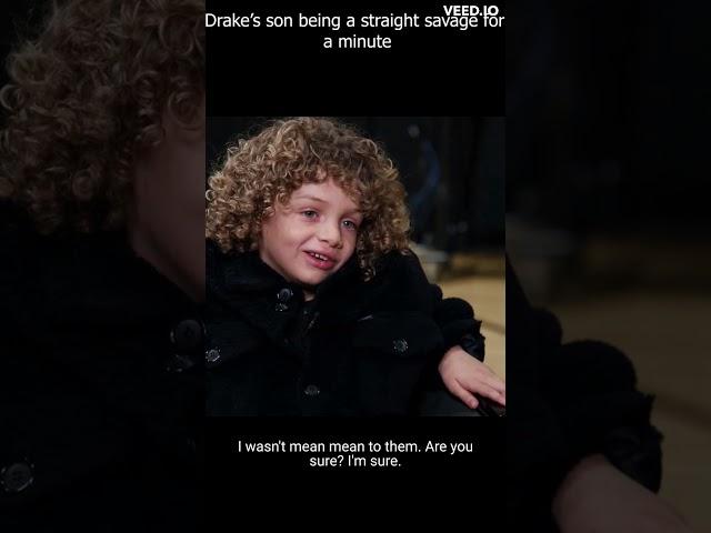 Drake's son being savage__________________________________________________________......(subscribe)