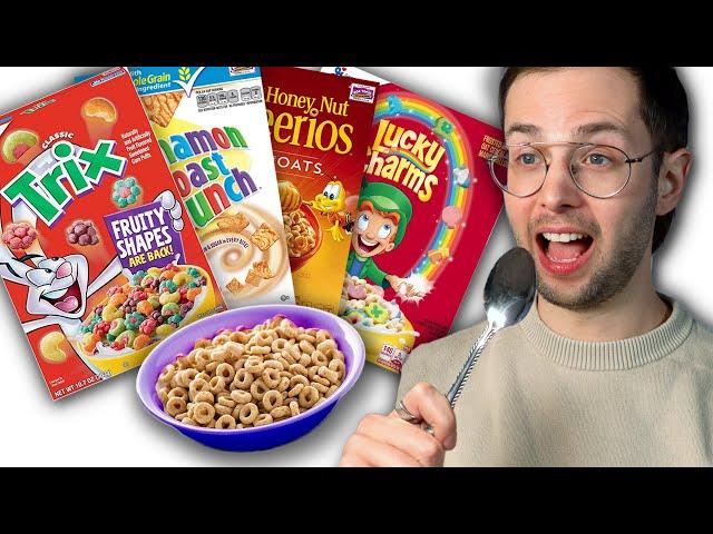 Zach Eats Every Cereal LIVE • The Belt