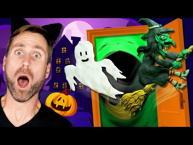  Who's at the Door? A Spooky Halloween Surprise! | Mooseclumps | Kids Learning Videos and Songs