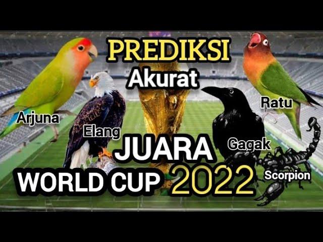 Prediksi juara Piala Dunia 2022 || Prediksi versi hewan