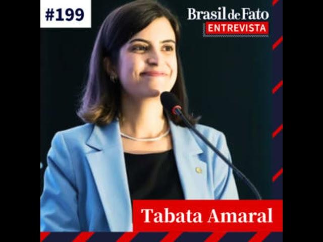 #199 – Tabata Amaral: ‘Ricardo Nunes acelerou privatização da Sabesp por questão eleitoreira'