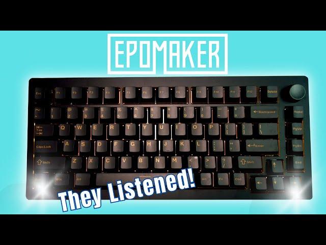 Epomaker is Listening! Check Out the Upgrades | Epomaker Tide 75 V2