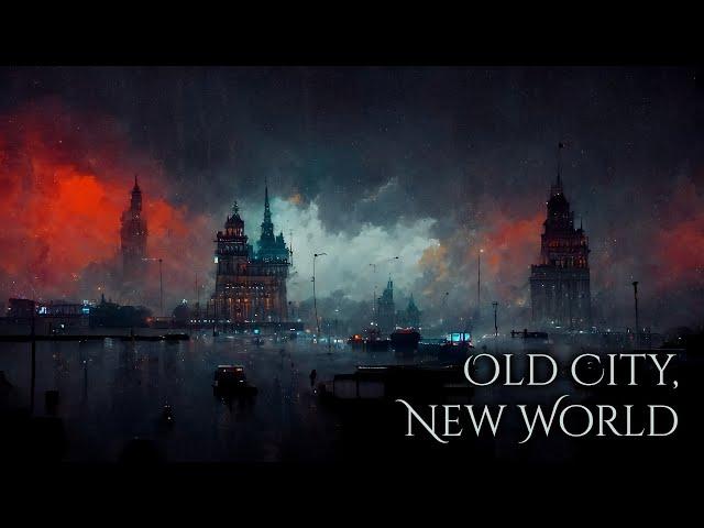 Old City in a New World Ambience and Music | fantasy meets cyberpunk | inspired by New Atlantis