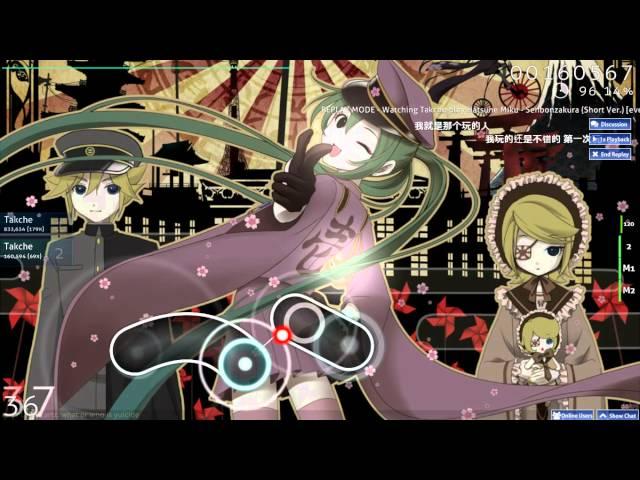 Chris plays OSU! (senbonzakura)